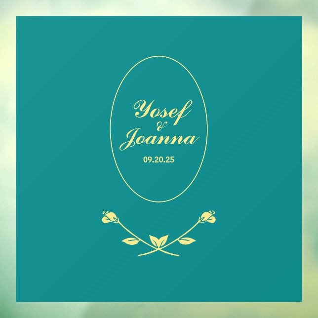 Decoración y Pegatina de la pareja boda (Hoja 3)