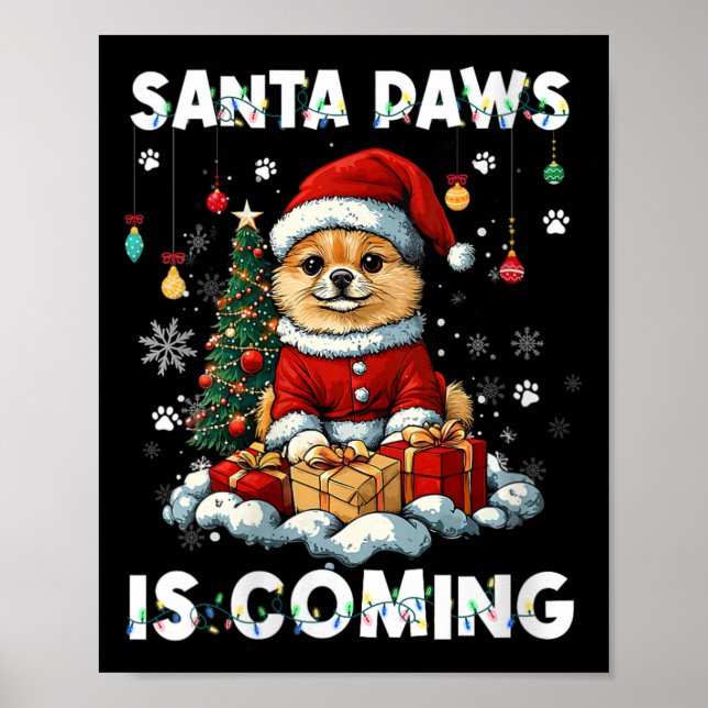 Decoraciones de árboles de navidad de Pomerania (Frente)