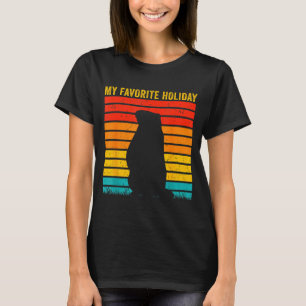 Decoraciones de camiseta del día de la marmota Dis