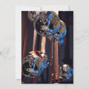 Decoraciones de cristal de plata del ornamento