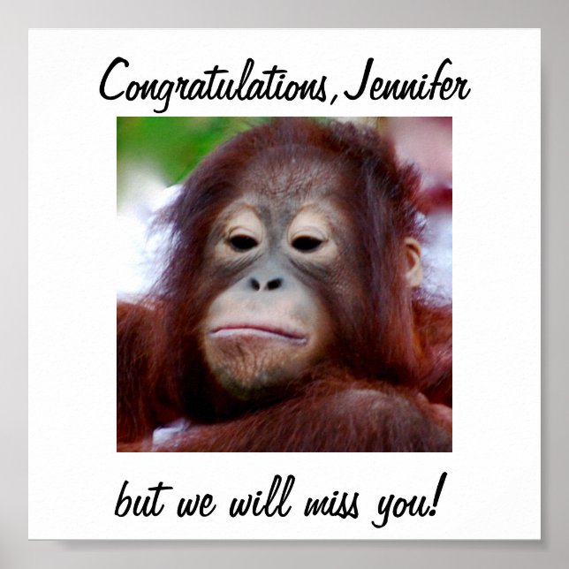 Decoraciones de felicitaciones personalizadas (Frente)