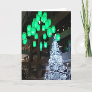 "Decoraciones de Navidad del IDS Center" Tarjeta d