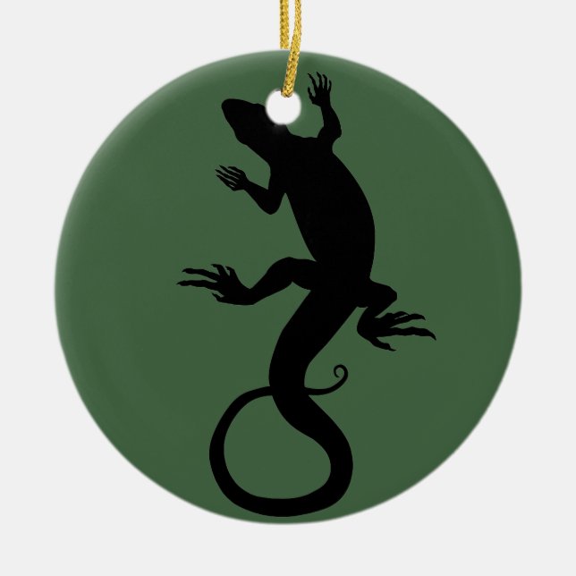 Decoraciones de Ornamentos Lizard Regalos Reptiles (Frente)