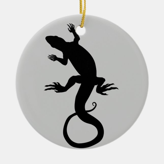 Decoraciones de Ornamentos Lizard Regalos Reptiles (Frente)