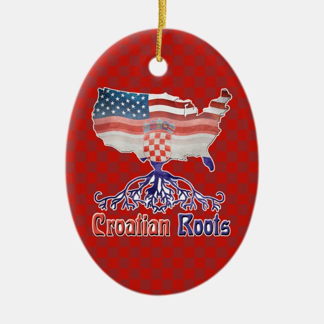 Decoraciones de raíces croatas de Estados Unidos (Frente)
