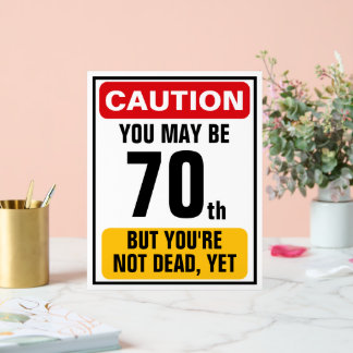 Decoraciones divertidas de advertencia para fiesta