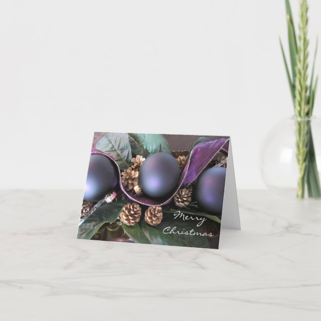 Decoraciones elegantes de Navidad (Anverso)