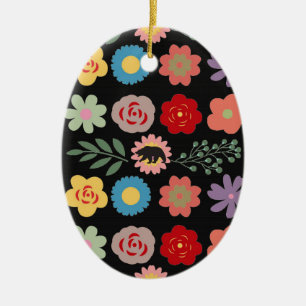 Decoraciones exclusivas de Ojibwe Floral Bear Chri