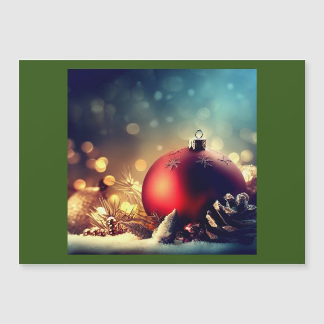 Decoraciones navideñas 1 (Anverso)