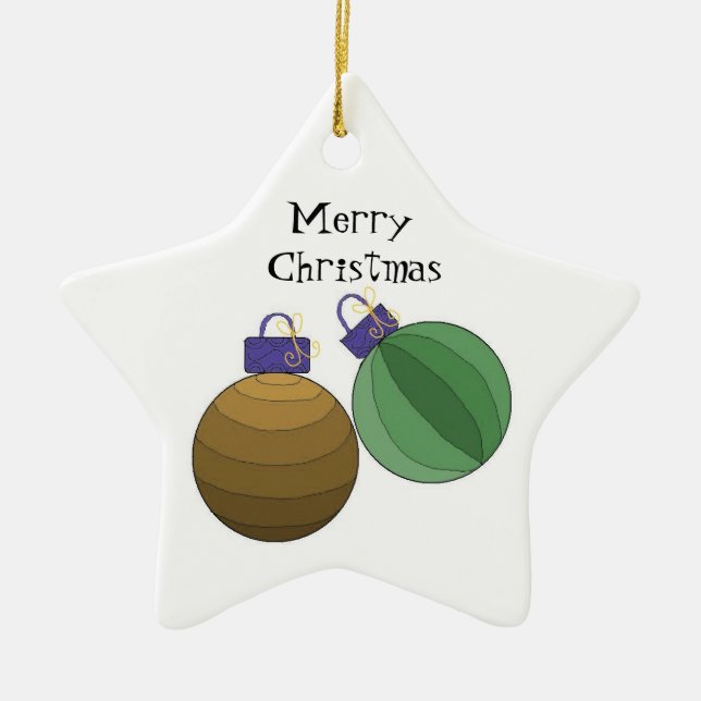 Decoraciones navideñas clásicas (Frente)