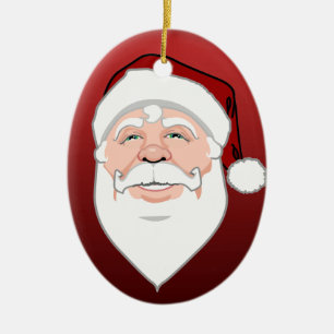 Decoraciones navideñas de Santa Cláusula Ornament 