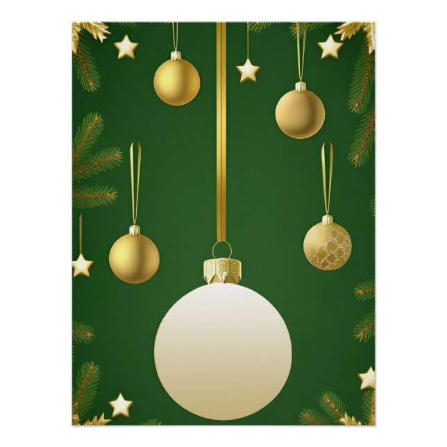 Decoraciones Navideñas Festivas (Anverso)