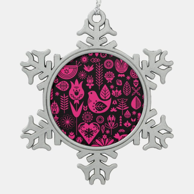 Decoraciones navideñas nórdicas escandinavas (Anverso)