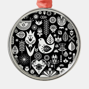 Decoraciones navideñas nórdicas escandinavas