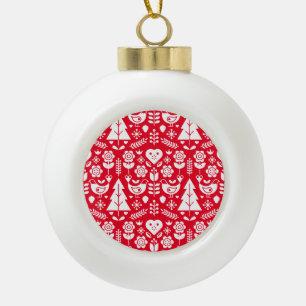 Decoraciones navideñas nórdicas escandinavas