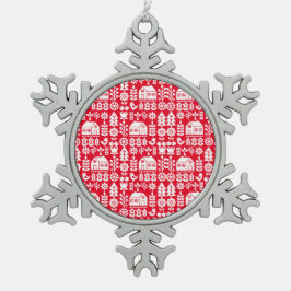 Decoraciones navideñas nórdicas escandinavas