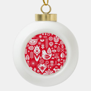 Decoraciones navideñas nórdicas escandinavas
