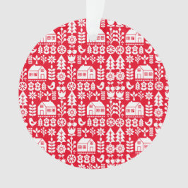 Decoraciones navideñas nórdicas escandinavas