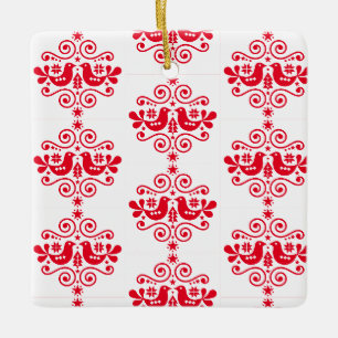 Decoraciones navideñas nórdicas escandinavas