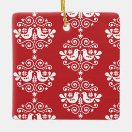 Decoraciones navideñas nórdicas escandinavas