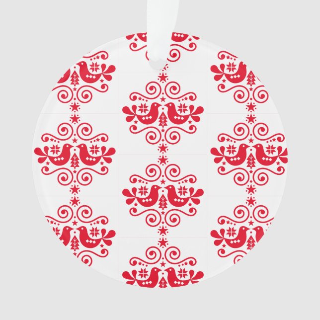 Decoraciones navideñas nórdicas escandinavas (Anverso)