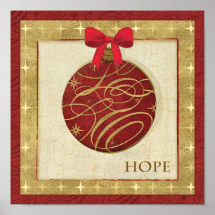 Decoraciones navideñas rojas