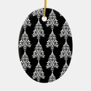 Decoraciones nórdicas del árbol de Navidad escandi