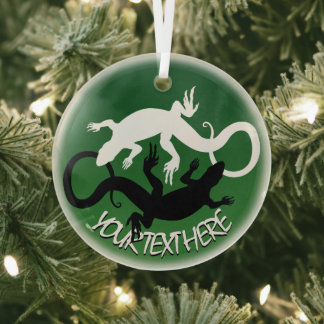 Decoraciones Reptiles Personalizadas de Ornamentos