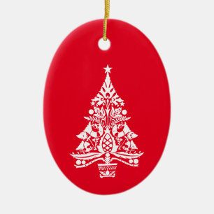 Decoraciones tradicionales escandinavas de Navidad