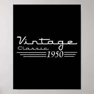 Decoraciones vintage 75th Birthday Vintage 1950 75