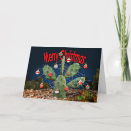 Decorar tu árbol de cactus - Feliz Navidad