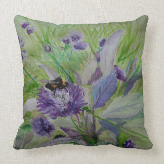 Decorativo Abeja de burbujas en un cojín