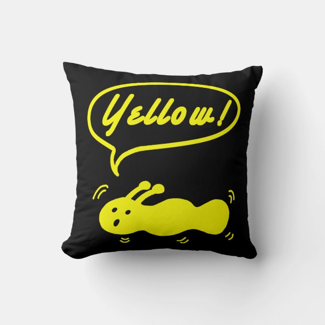 Decorativo Amarillo! Cojín lumbar (Anverso)