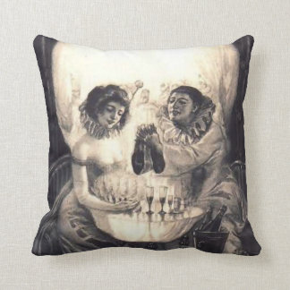 Decorativo Amor del cráneo, ilusión óptica 20" Cojín