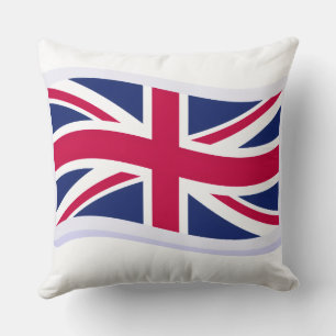 Decorativo Bandera Union Jack en cojín 50,8 x 50,8 cm 20"x 20