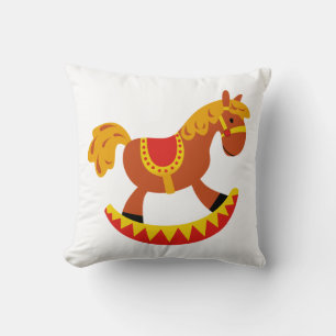 Decorativo Caballo de Cojín decorativo/Roca
