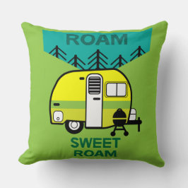 Decorativo Caminos felices | Caravaner | Camper Cojín decorat