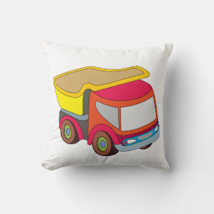 Decorativo Camión de descarga de Cojín decorativo/juguete
