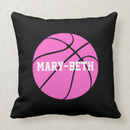 Decorativo Chicas Basketball Nombre personalizado Cojín decor