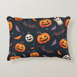 Decorativo cojín artístico al estilo de Halloween