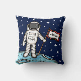Decorativo Cojín astronauta astronauta espacial personalizado