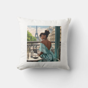 Decorativo Cojín Chica En París