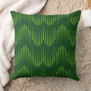 Decorativo cojín con rayas creativas