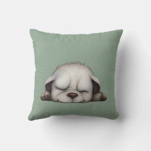 Decorativo 🐾 cojín ✨ "Cosy Pup" - Sujeto a Adorable