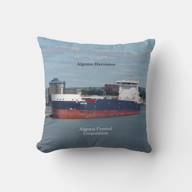 Decorativo cojín cuadrado Algoma Harvester (Anverso)