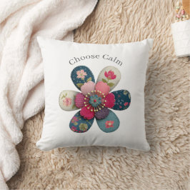 Decorativo Cojín de afirmación positiva tranquila