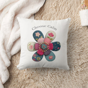 Decorativo Cojín de afirmación positiva tranquila