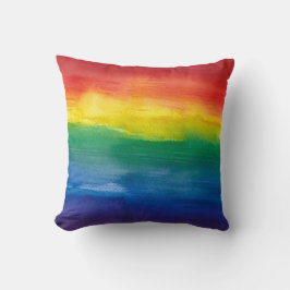 Decorativo Cojín de arcoiris acuático