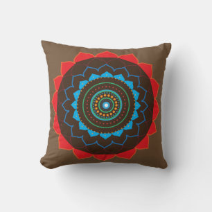 Decorativo Cojín de Arte Mandala