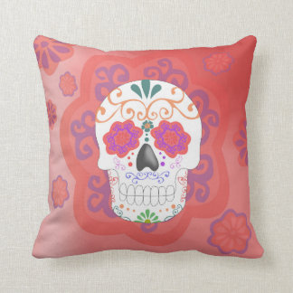 Decorativo Cojín de Calavera mexicana
